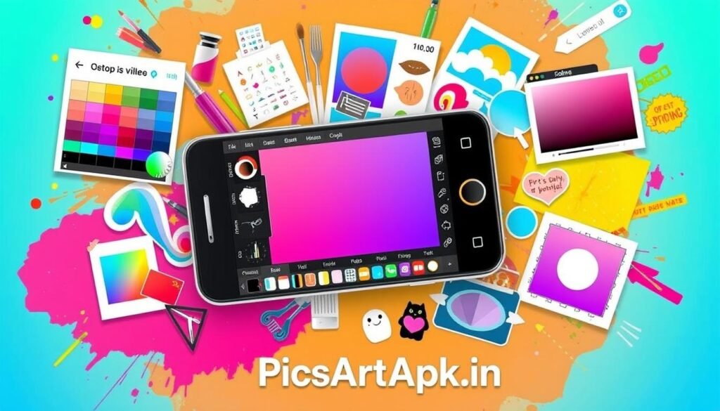 PicsArt editing tools and features