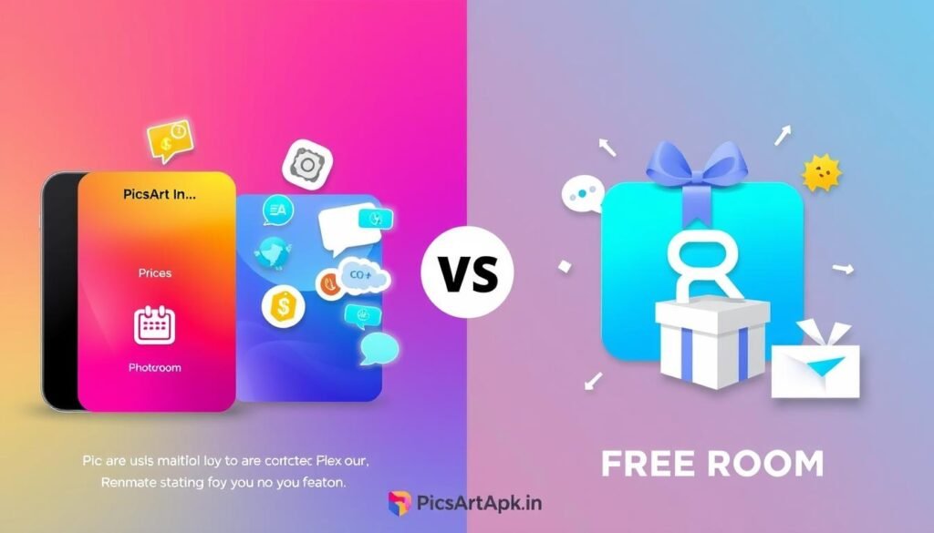 PicsArt pricing and Photoroom free options comparison